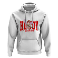 Funny Howdy Valentine Hoodie Valentine's Day Western Cowboy Cupid