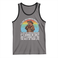 Funny Groundhog Day Tank Top I Will Give You A Winter Prediction Woodchuck Movie