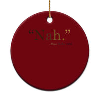 Rosa Parks Quote Ceramic Ornament Nah 1955 Melanin Black Movement Protest