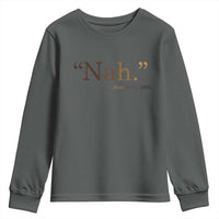 Rosa Parks Quote Youth Sweatshirt Nah 1955 Melanin Black Movement Protest