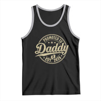 Funny New Dad 2026 Tank Top Promoted To Daddy Est 2026 - Wonder Print Shop