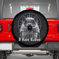 I Have Rabies Bat Spare Tire Cover Funny Meme Quotes Gothic - Wonder Print Shop