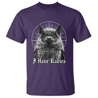 I Have Rabies Bat T Shirt Funny Meme Quotes Gothic - Wonder Print Shop