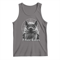 I Have Rabies Bat Tank Top Funny Meme Quotes Gothic - Wonder Print Shop