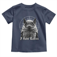 I Have Rabies Bat Toddler T Shirt Funny Meme Quotes Gothic - Wonder Print Shop