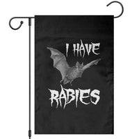 I Have Rabies Bat Garden Flag Funny Meme Quotes - Wonder Print Shop