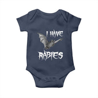 I Have Rabies Bat Baby Onesie Funny Meme Quotes - Wonder Print Shop