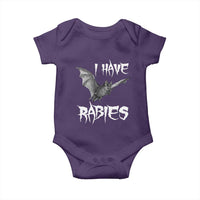 I Have Rabies Bat Baby Onesie Funny Meme Quotes - Wonder Print Shop