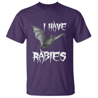 I Have Rabies Bat T Shirt Funny Meme Quotes - Wonder Print Shop