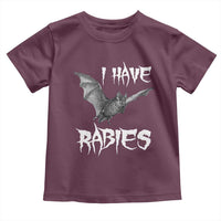 I Have Rabies Bat Toddler T Shirt Funny Meme Quotes - Wonder Print Shop