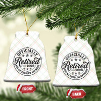 Retirement 2026 Ceramic Ornament Funny Officially Retired Not My Problem Anymore - Wonder Print Shop
