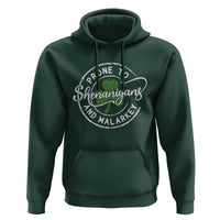 Prone To Shenanigans And Malarkey Hoodie Funny St Patricks Day Irish Shamrock