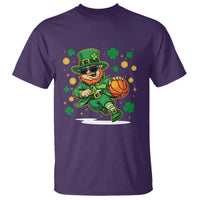 Leprechaun Basketball St Patricks Day Sport Lover T Shirt