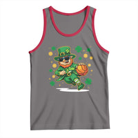 Leprechaun Basketball St Patricks Day Sport Lover Tank Top