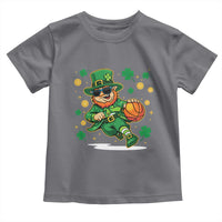 Leprechaun Basketball St Patricks Day Sport Lover Toddler T Shirt