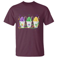 Funny Mardi Gras Snowballs Fat Tuesday Carnival Beads T Shirt