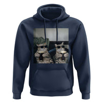 Funny Cat Drinking Irish Stout Beer Hoodie Black Beer and Cat Lovers