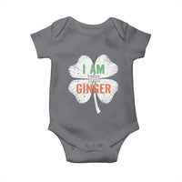 Funny St Patricks Day I Am The Ginger Baby Onesie Irish Redhead Shamrock