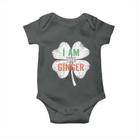 Funny St Patricks Day I Am The Ginger Baby Onesie Irish Redhead Shamrock