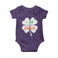 Funny St Patricks Day I Am The Ginger Baby Onesie Irish Redhead Shamrock