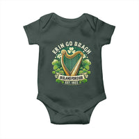 Irish Pride Baby Onesie Ireland Forever Erin Go Bragh Est 1922 Harp Shamrock
