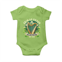 Irish Pride Baby Onesie Ireland Forever Erin Go Bragh Est 1922 Harp Shamrock
