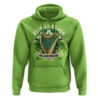 Irish Pride Hoodie Ireland Forever Erin Go Bragh Est 1922 Harp Shamrock