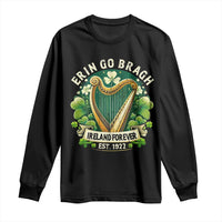 Irish Pride Long Sleeve Shirt Ireland Forever Erin Go Bragh Est 1922 Harp Shamrock