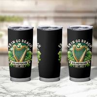 Irish Pride Tumbler Cup Ireland Forever Erin Go Bragh Est 1922 Harp Shamrock