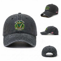 Irish Pride Washed Cotton Baseball Cap Ireland Forever Erin Go Bragh Est 1922 Harp Shamrock