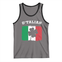 Funny Irish Italian St. Patrick's Day O'Talian Tank Top