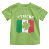 Funny Irish Italian St. Patrick's Day O'Talian Toddler T Shirt