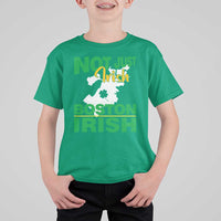 Funny Boston Irish T Shirt For Kid Not Just Irish Boston Irish Shamrock