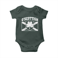 Irish-Scots Irish Scottish Baby Onesie O'Scottish Vintage Shamrock