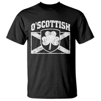 Irish-Scots Irish Scottish T Shirt O'Scottish Vintage Shamrock