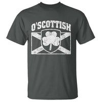 Irish-Scots Irish Scottish T Shirt O'Scottish Vintage Shamrock