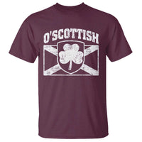Irish-Scots Irish Scottish T Shirt O'Scottish Vintage Shamrock