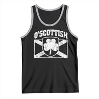 Irish-Scots Irish Scottish Tank Top O'Scottish Vintage Shamrock