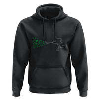 Funny St Patrick's Day Ice Hockey Shamrock Hoodie