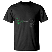 Funny St Patrick's Day Ice Hockey Shamrock T Shirt