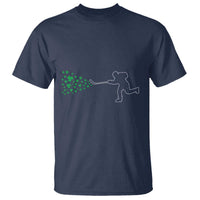 Funny St Patrick's Day Ice Hockey Shamrock T Shirt