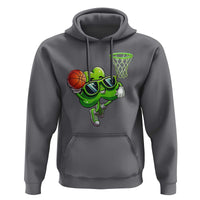 Funny St Patrick's Day Basketball Green Shamrock Hoodie