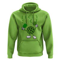 Funny St Patrick's Day Pickleball Lucky Shot Hoodie
