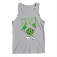 Funny St Patrick's Day Pickleball Lucky Shot Tank Top