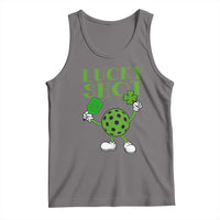 Funny St Patrick's Day Pickleball Lucky Shot Tank Top
