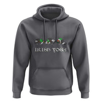 Funny St Patricks Day Beer Drinking Hoodie Irish Yoga Leprechaun Beer Mug