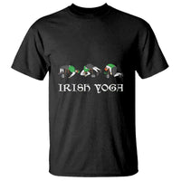 Funny St Patricks Day Beer Drinking T Shirt Irish Yoga Leprechaun Beer Mug