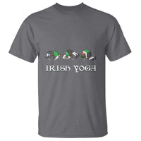 Funny St Patricks Day Beer Drinking T Shirt Irish Yoga Leprechaun Beer Mug