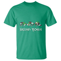 Funny St Patricks Day Beer Drinking T Shirt Irish Yoga Leprechaun Beer Mug