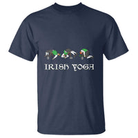 Funny St Patricks Day Beer Drinking T Shirt Irish Yoga Leprechaun Beer Mug